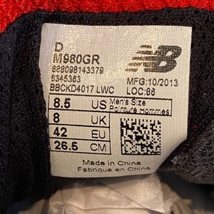 new balance 980 2013